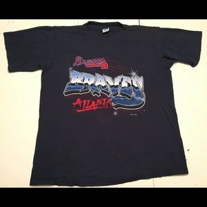 VTG 1994 Salem Sportswear Atlanta Braves T Shirt